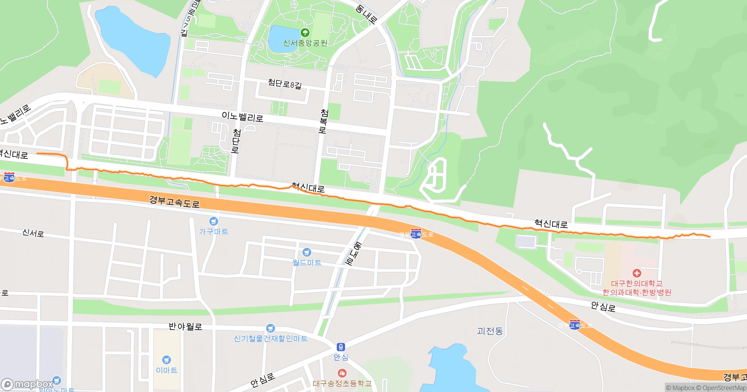 백주목 (Felt) · 2.7km | Orider