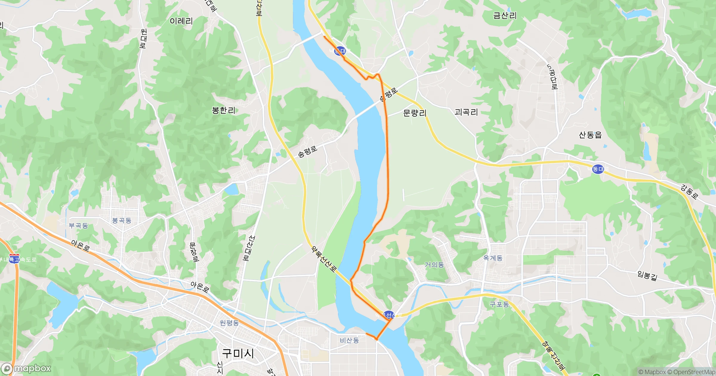 장철한 · 21.5km | Orider