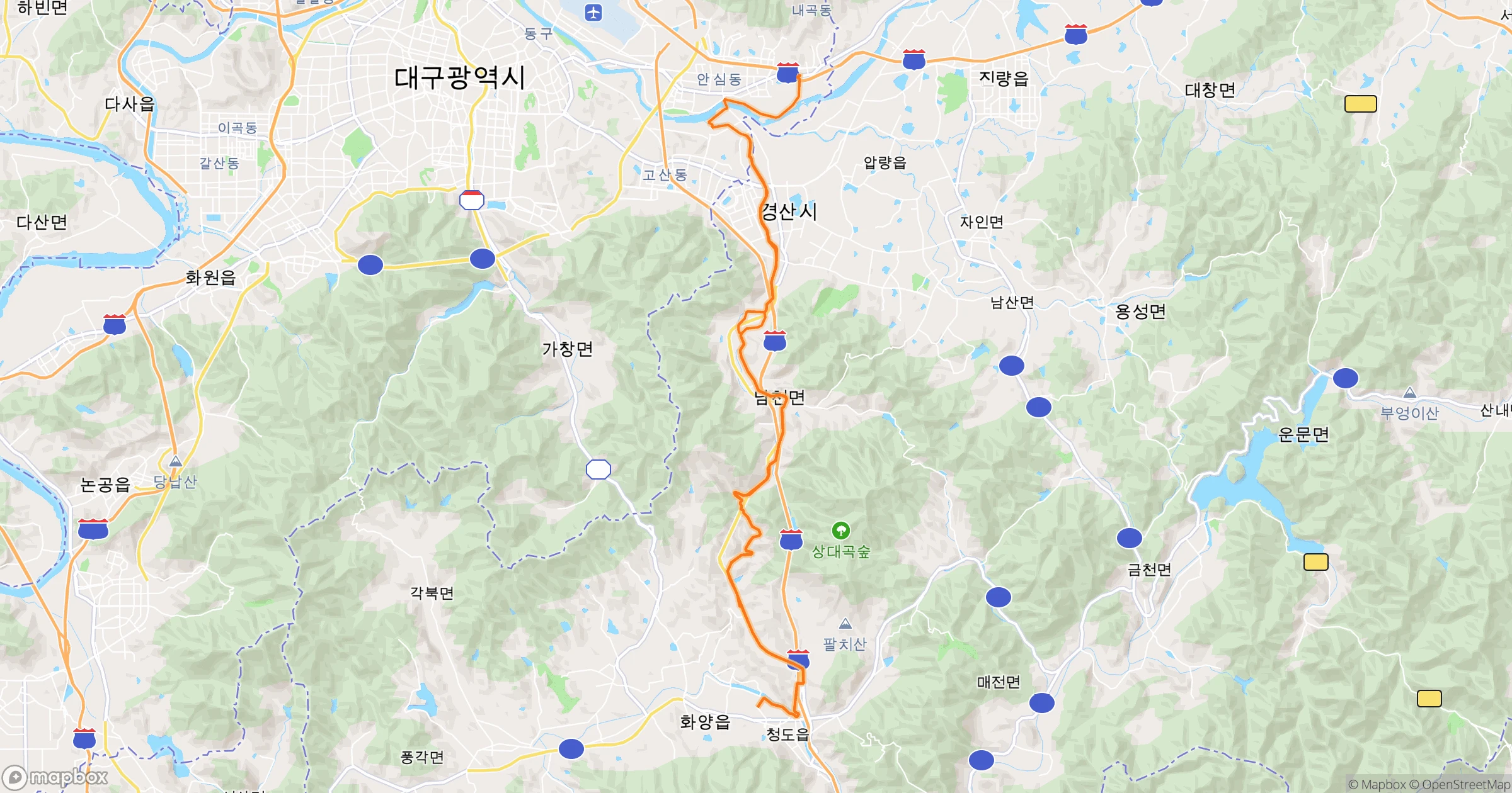 백주목 (Felt) · 71.0km | Orider