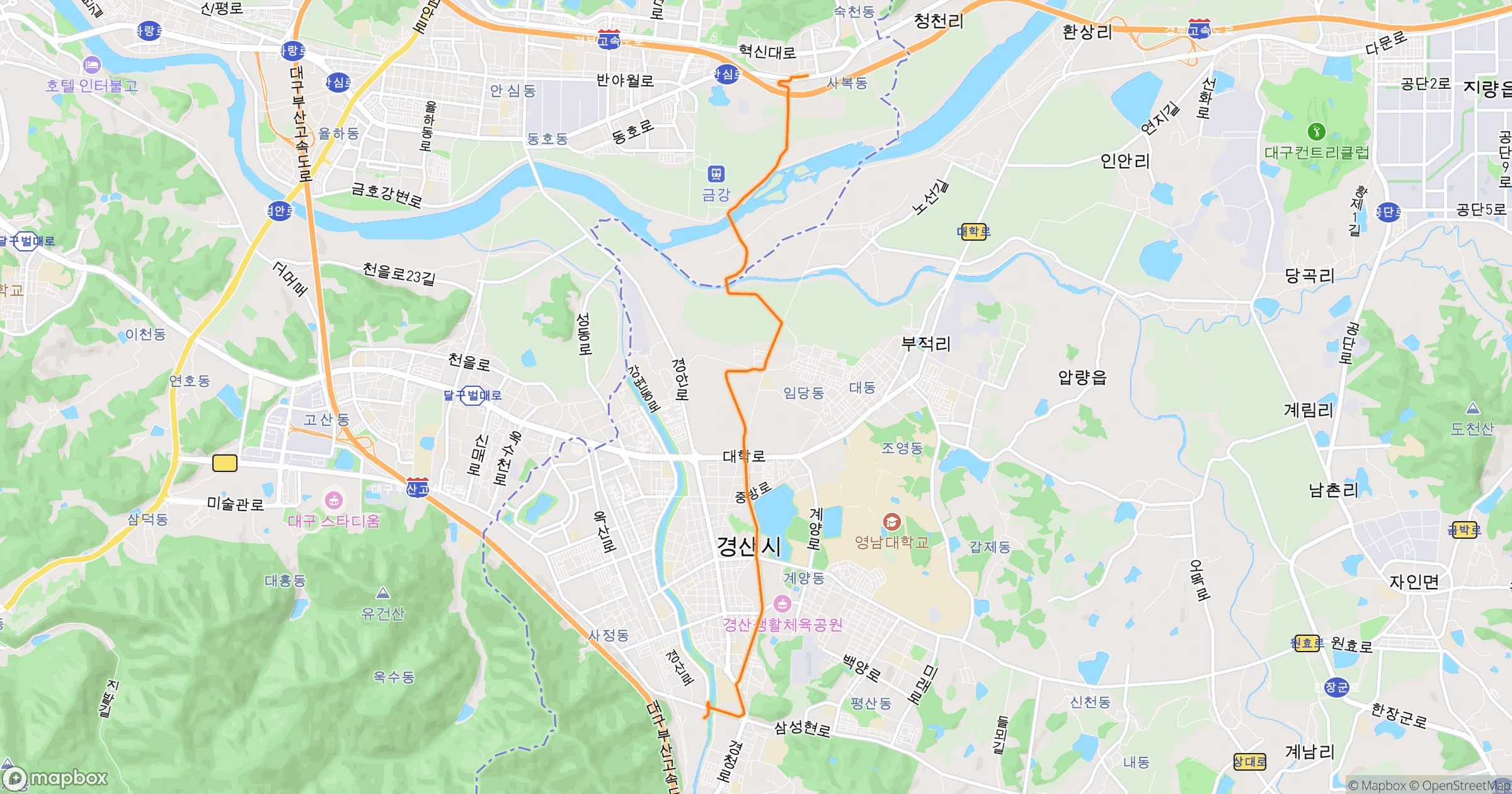 백주목 (Felt) · 9.6km | Orider