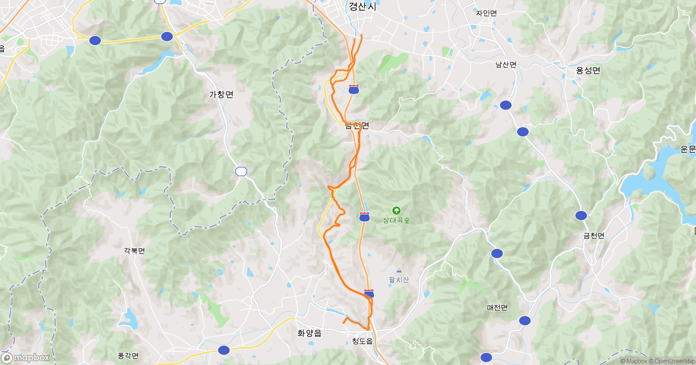 백주목 (Felt) · 52.2km | Orider