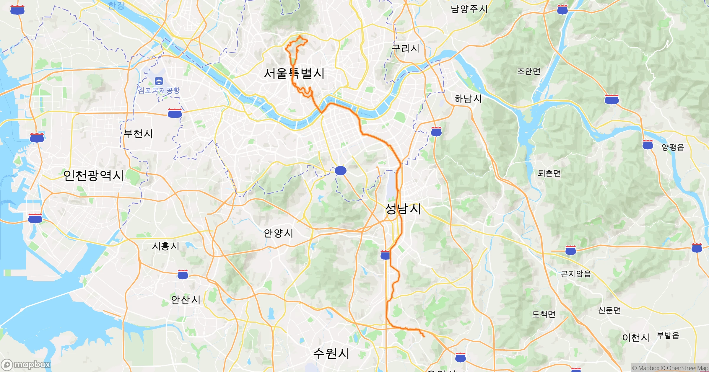 경남 · 90.4km | Orider