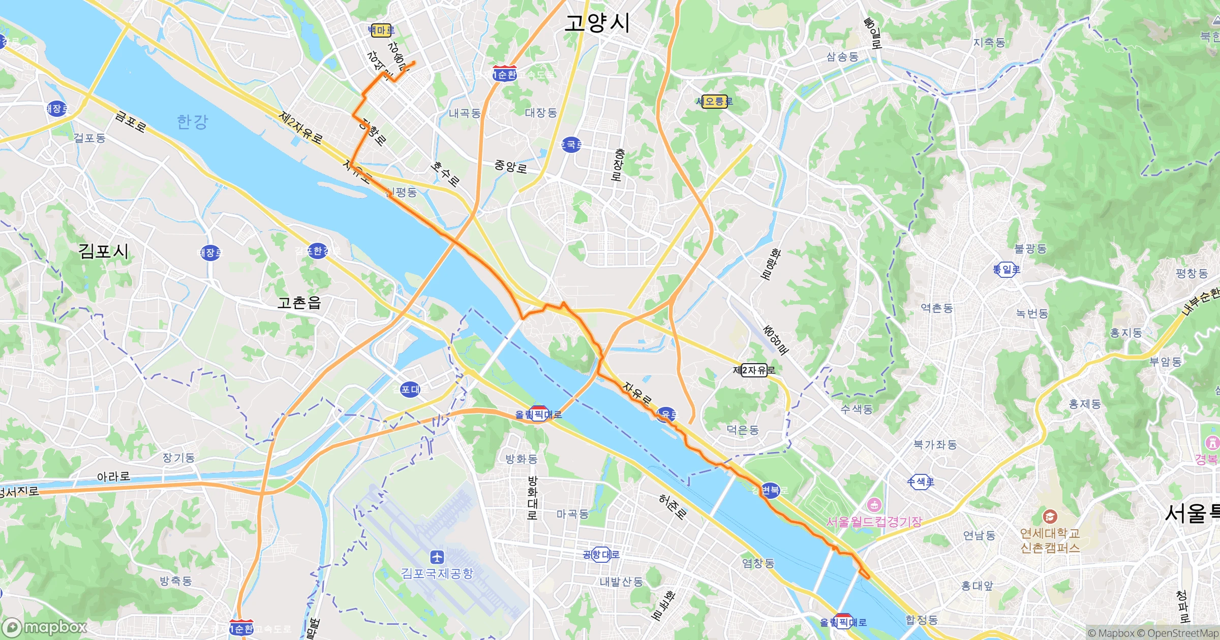 일산화뉘 · 38.4km | Orider