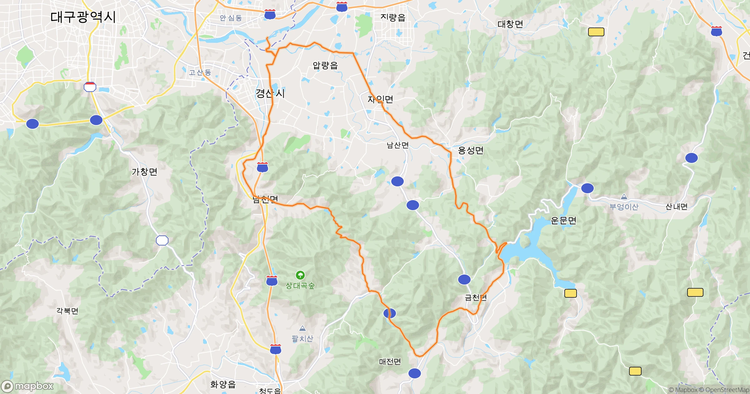 백주목 (Felt) · 72.1km | Orider