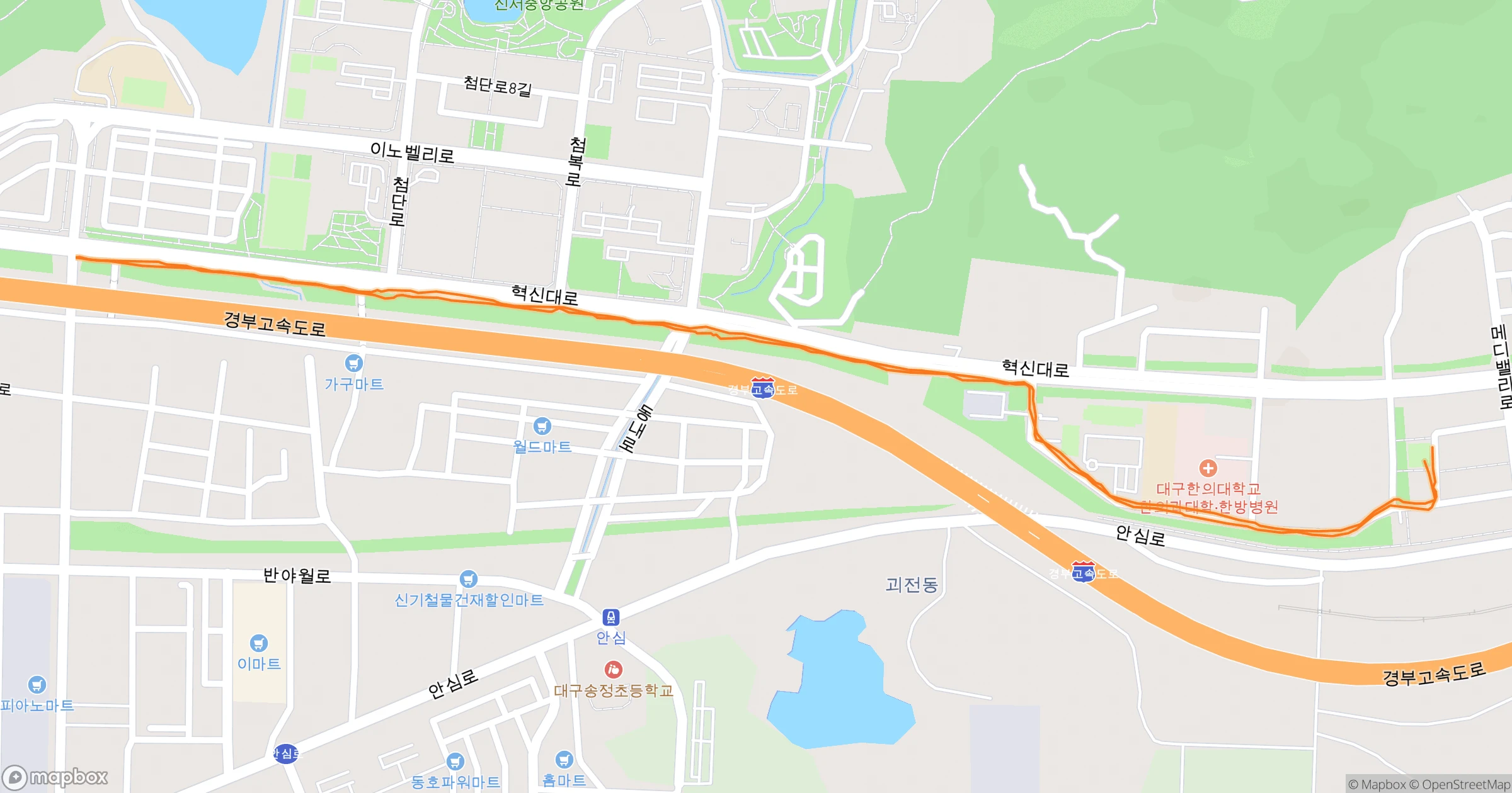 백주목 (Felt) · 4.7km | Orider