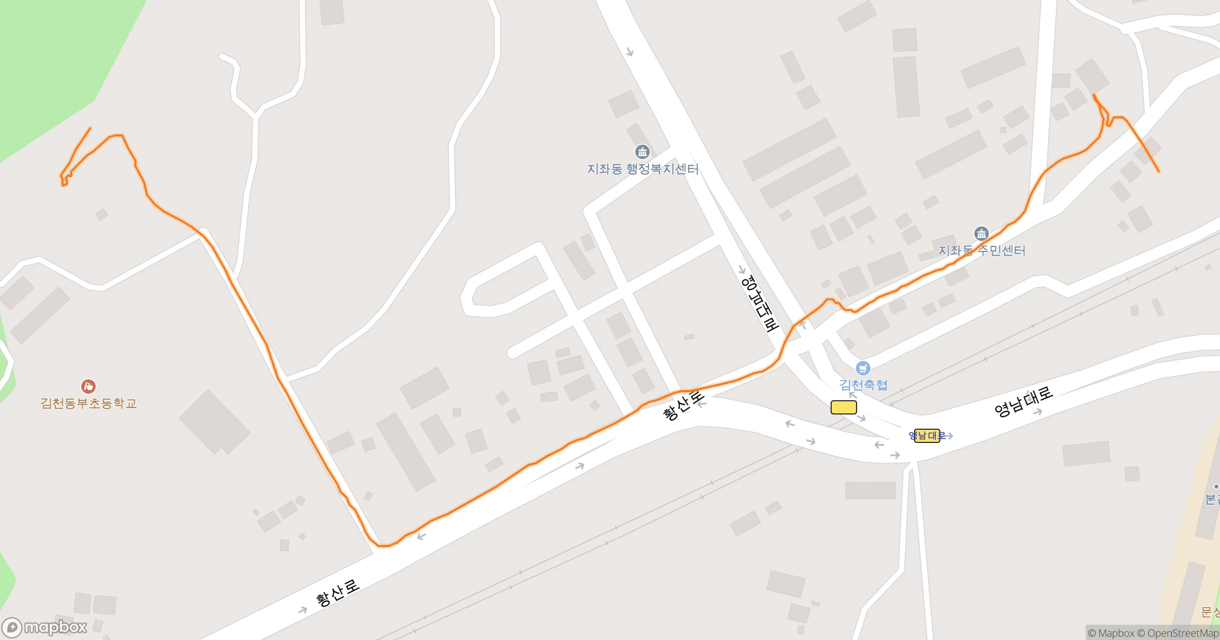 장철한 · 1.1km | Orider