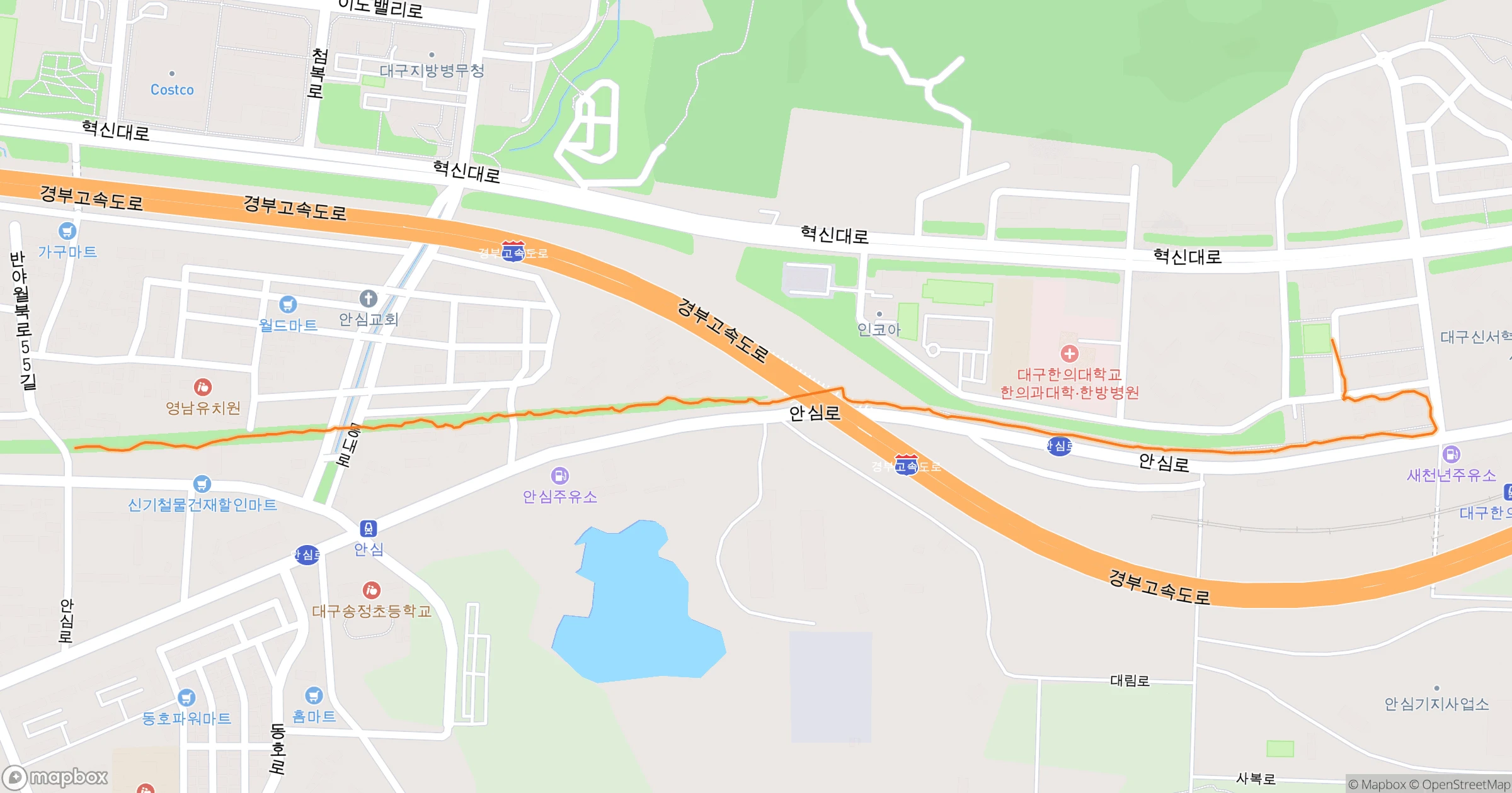 백주목 (Felt) · 2.2km | Orider