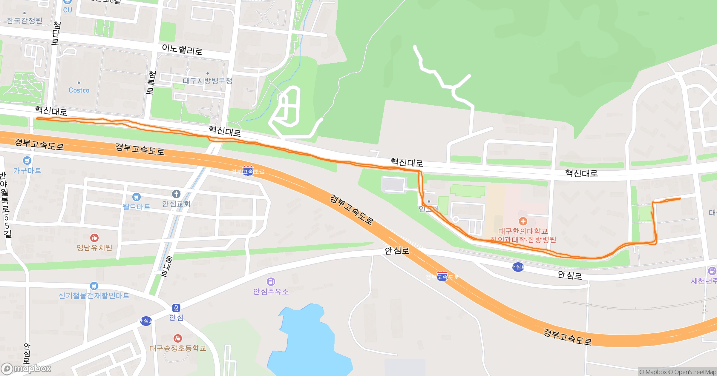 백주목 (Felt) · 4.0km | Orider