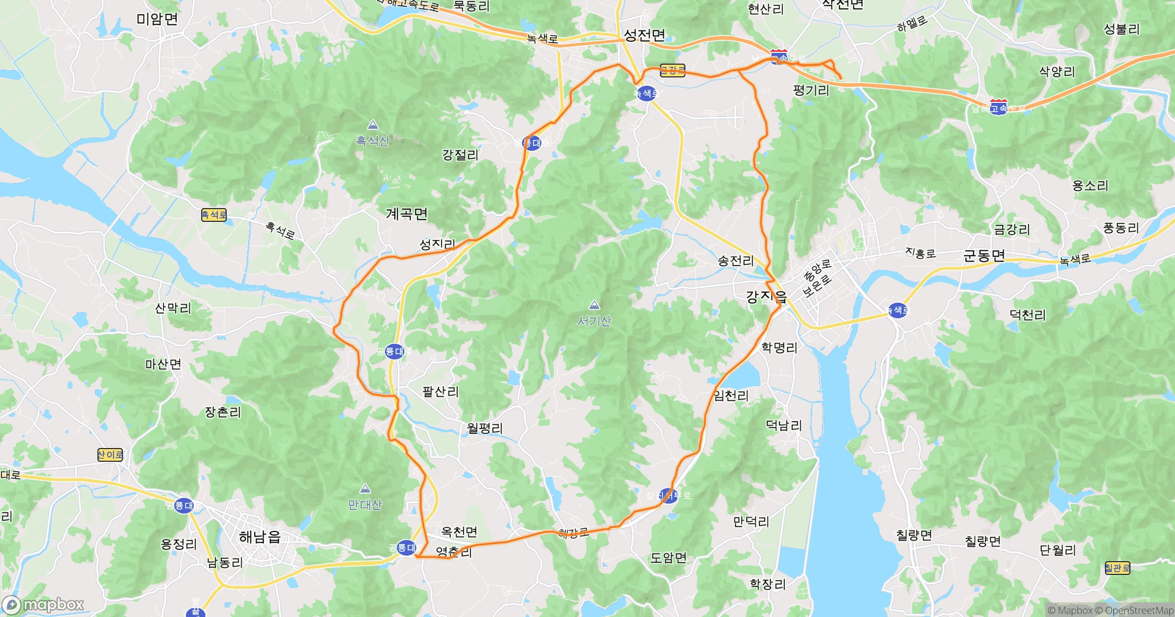 아따메 · 53.4km | Orider