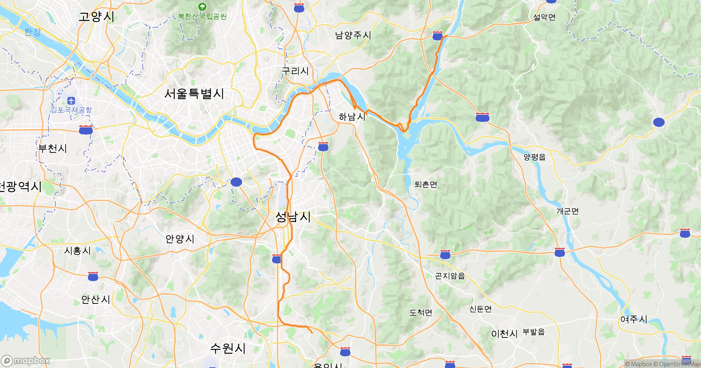 경남 · 135.4km | Orider