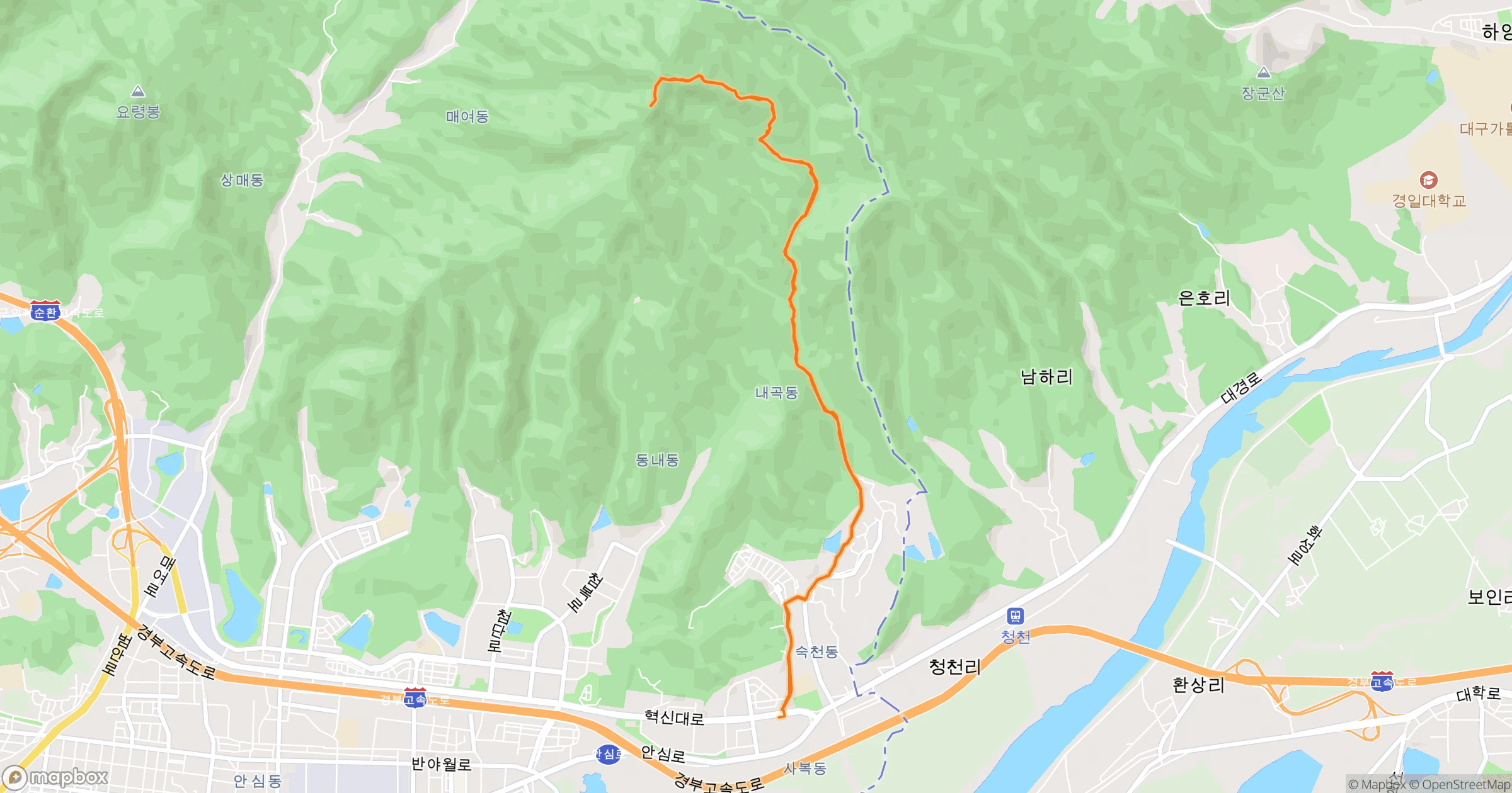 백주목 (Felt) · 12.6km | Orider